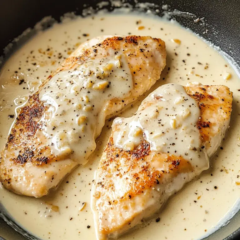 5 Ingredient Creamy Garlic Sauce