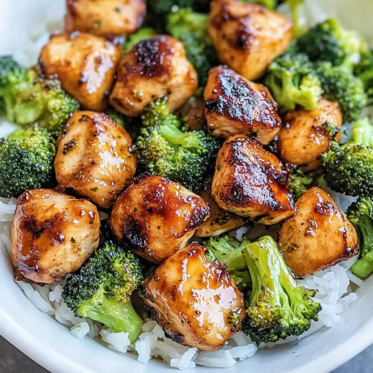 Air Fryer Chicken Bites and Broccoli