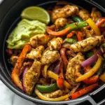 Air Fryer Chicken Fajitas