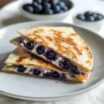 Blueberry Breakfast Quesadilla