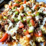 Cauliflower Pulled Pork Nachos
