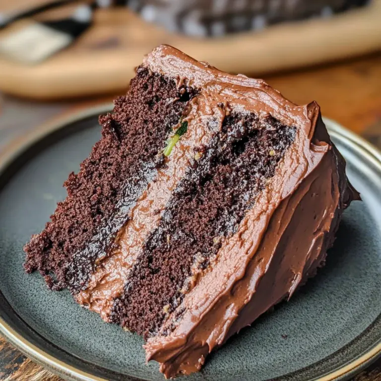 Chocolate Zucchini Cake