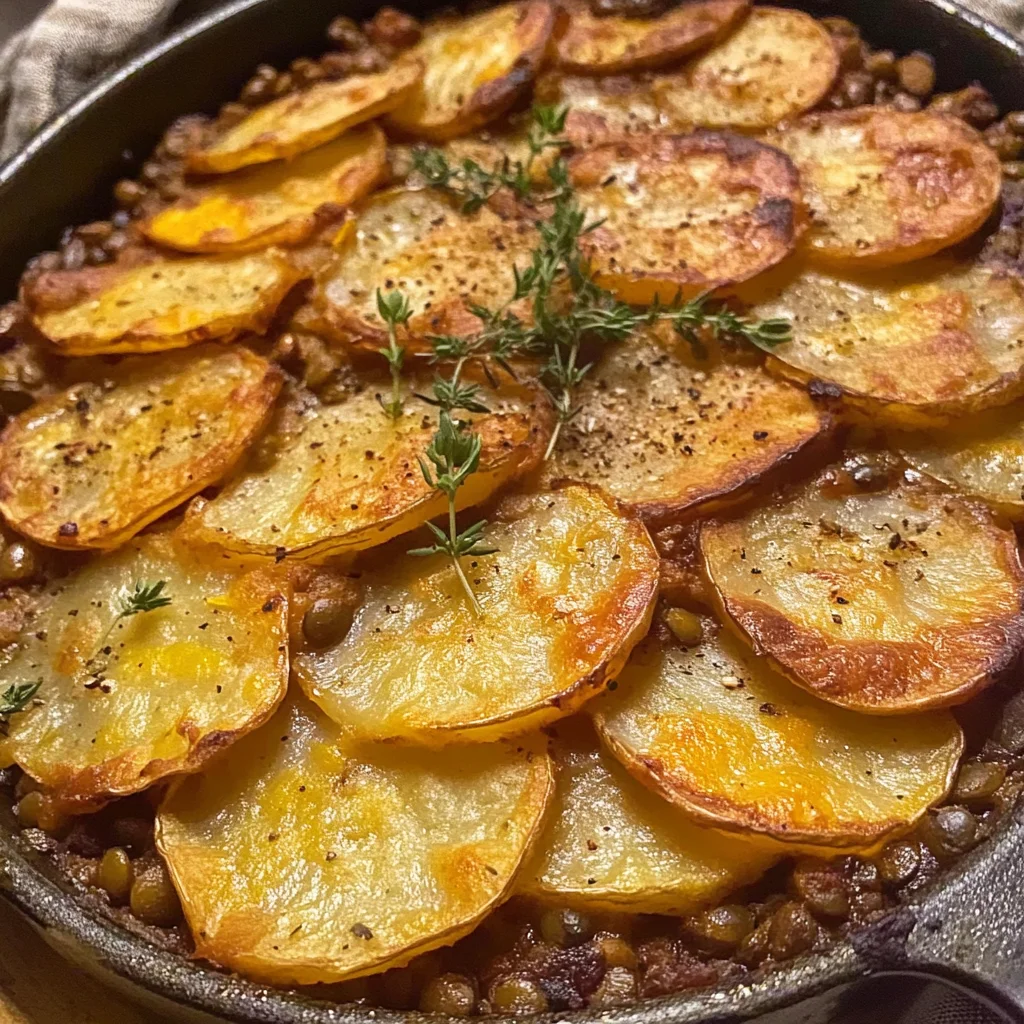 Easy Vegan Hotpot with Lentils