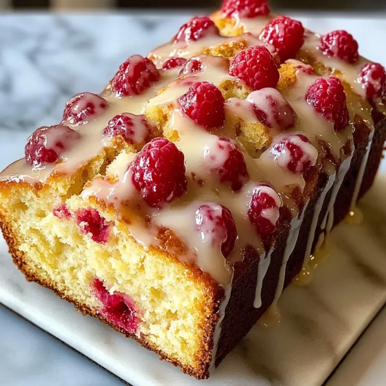 Gluten-Free Raspberry Lemon Loaf