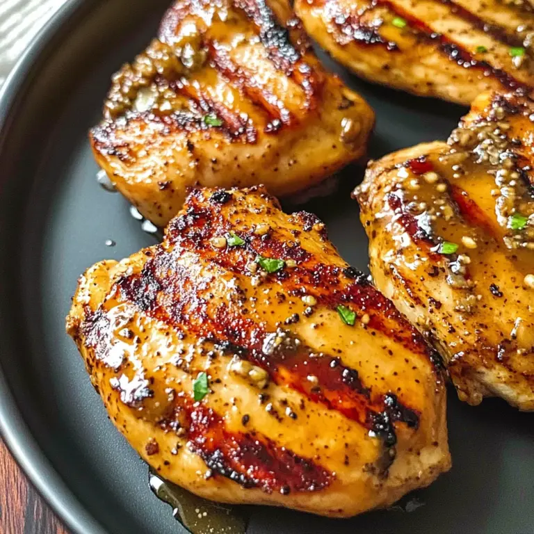 Grilled Honey Mustard Chicken