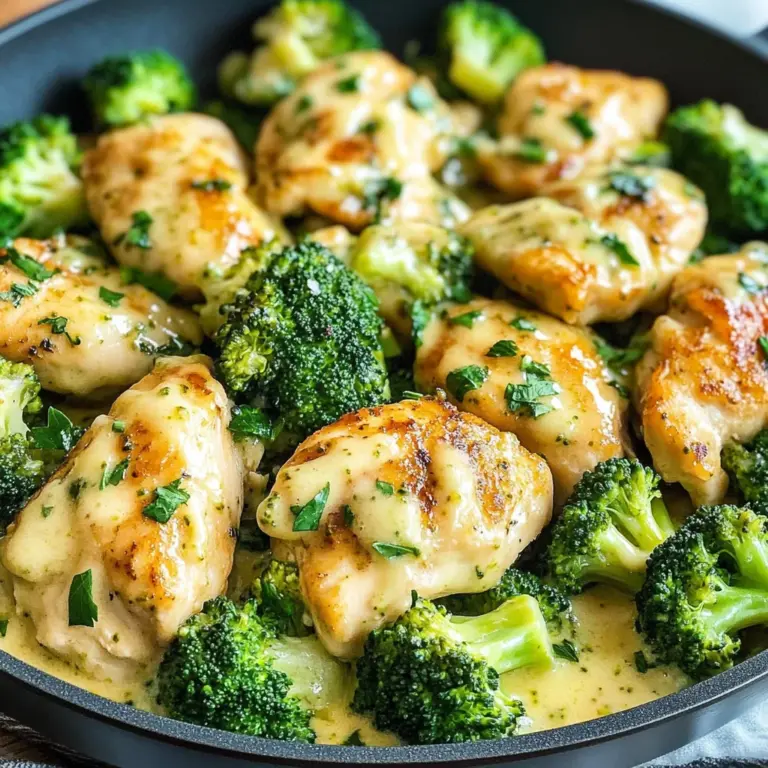 Low Carb Chicken Broccoli Skillet Recipe