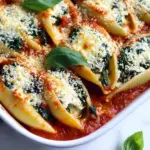 Spinach and Ricotta Stuffed Shells Recipe