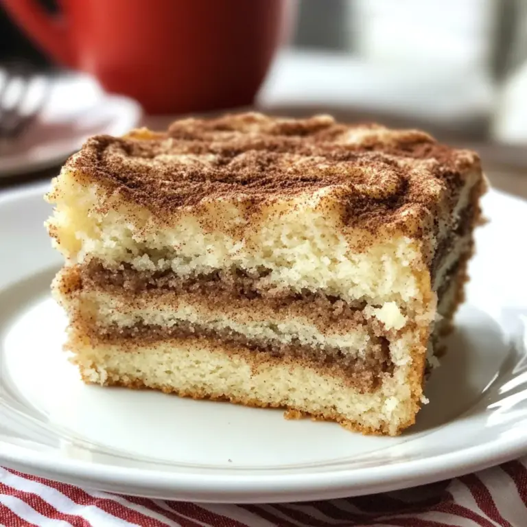 Sugar Free Cinnamon Coffee Cake