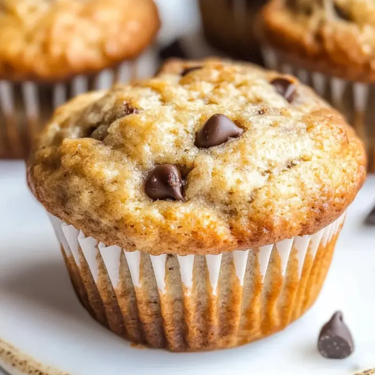 Vegan Banana Muffins