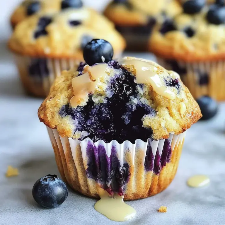 Vegan Blueberry Muffins