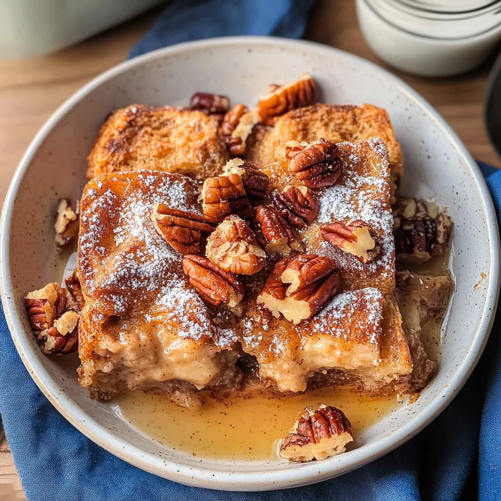 Vegan French Toast Casserole (2 ways)