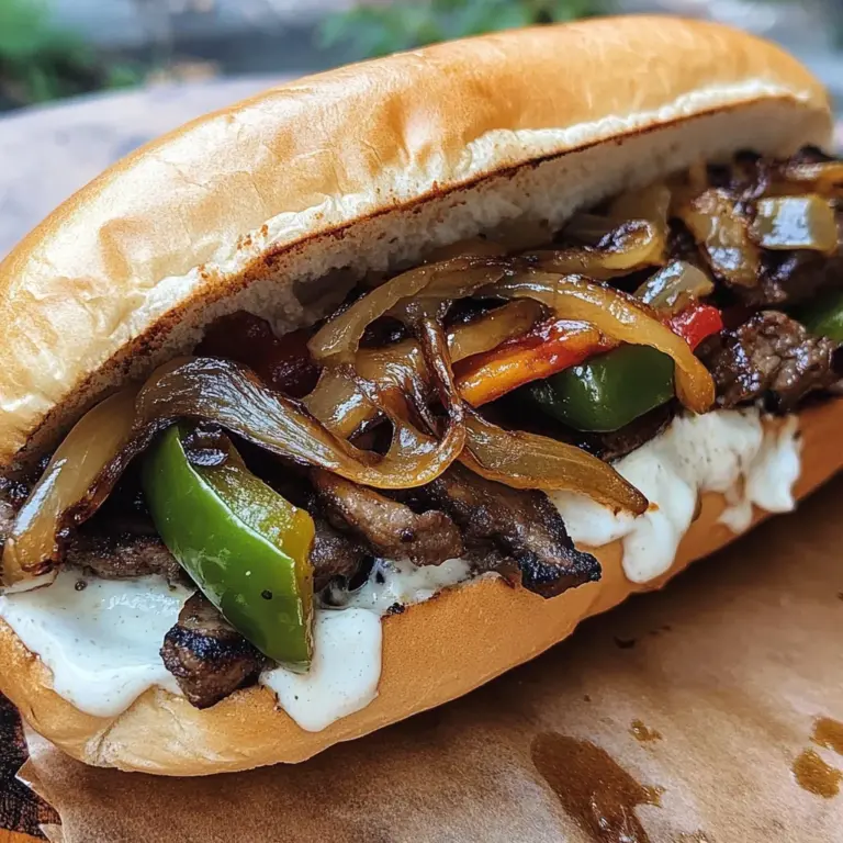 Vegan Philly Cheesesteak