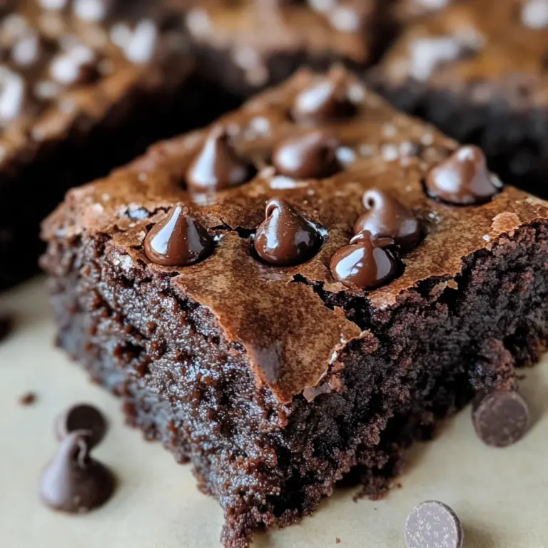 Vegan Zucchini Brownies