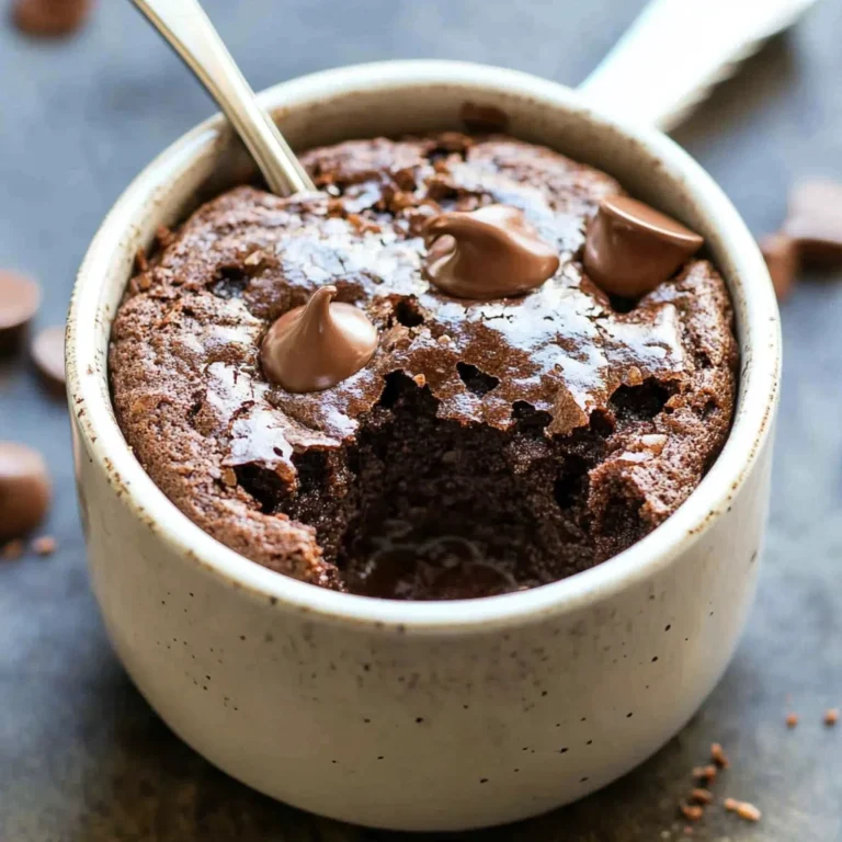 Brownie In A Mug
