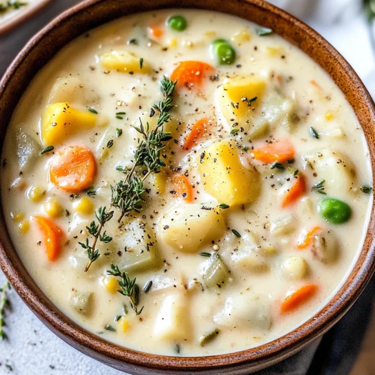Creamy Vegetable Soup