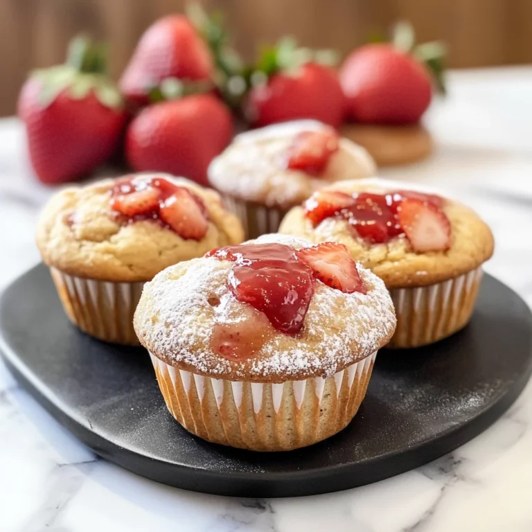 Gluten-free Strawberry Muffins (dairy-free option)