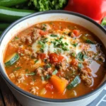 Instant Pot Low Carb Pizza Soup