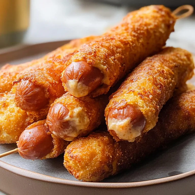 Keto Air Fryer Corn Dogs