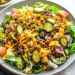 Keto Big Mac Salad Recipe