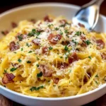 Spaghetti Squash Carbonara