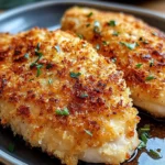 Air Fryer Parmesan Crusted Chicken