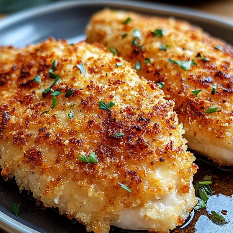 Air Fryer Parmesan Crusted Chicken