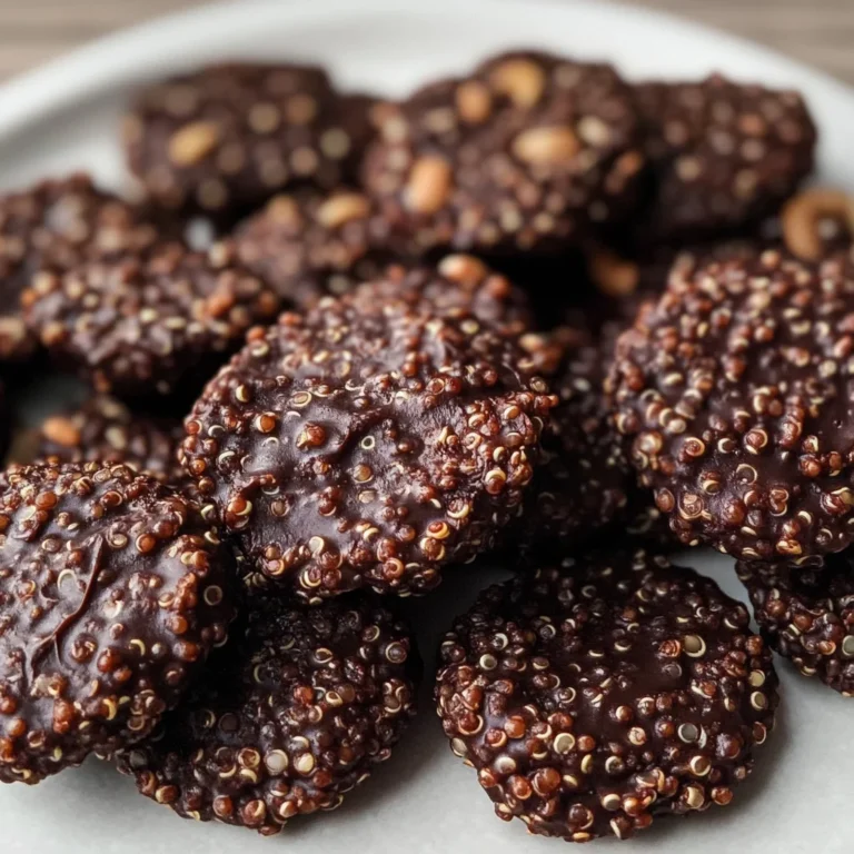 Chocolate Quinoa Bites