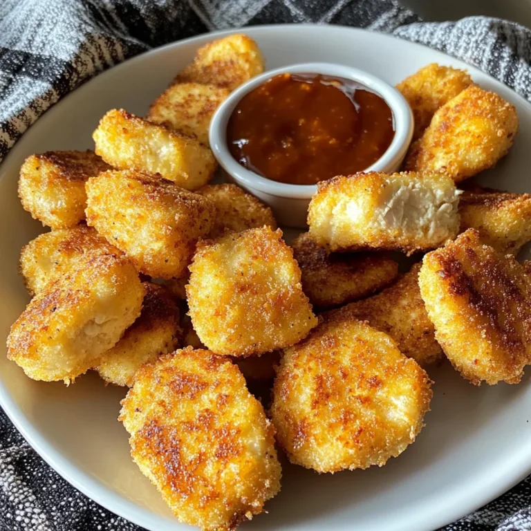 Easy Baked Chicken Nuggets (Made with Canned Chicken!)