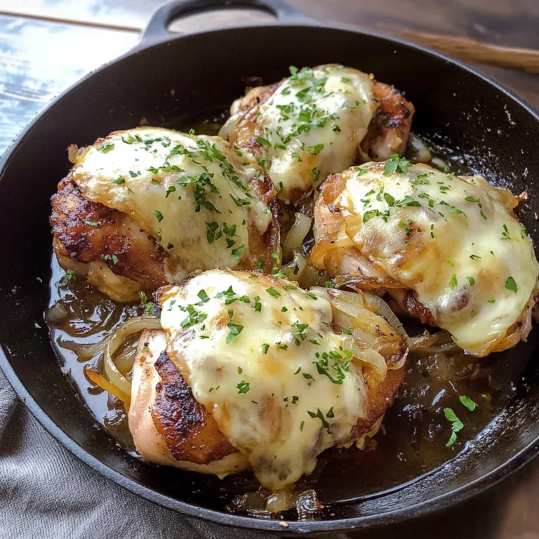 French Onion Chicken Recipe