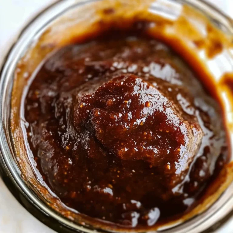 Homemade Paleo BBQ Sauce.