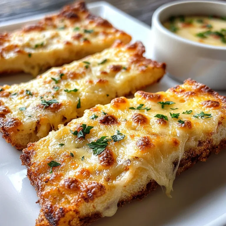 KETO CHEESY GARLIC BREAD