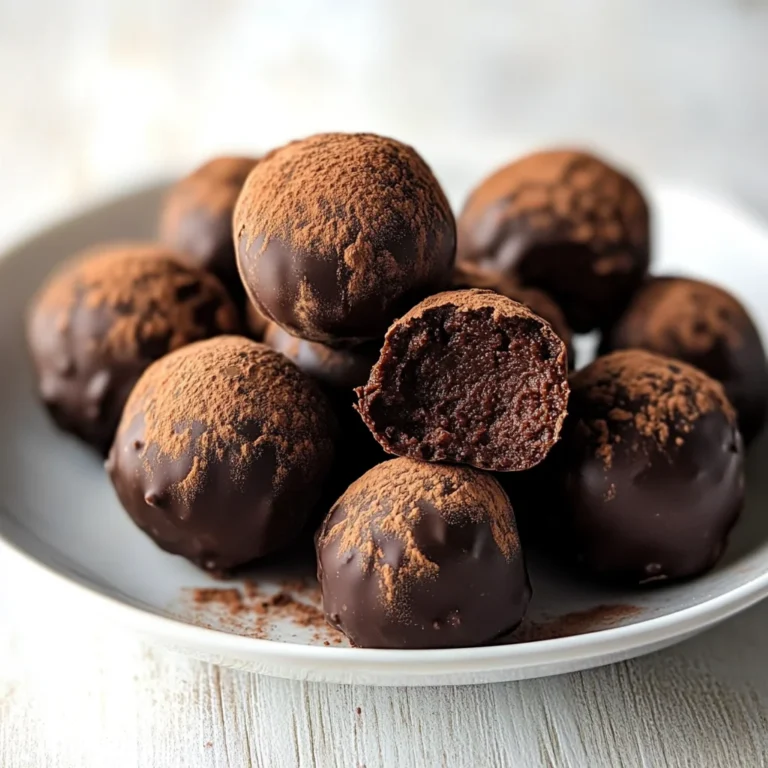 Keto Brownie Truffles Recipe