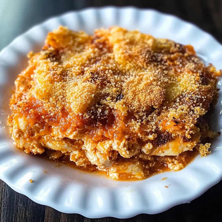 Keto Chicken Parmesan Casserole Recipe