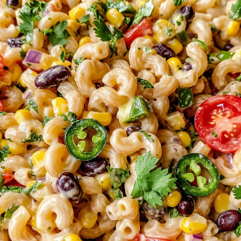 Mexican Macaroni Salad Recipe