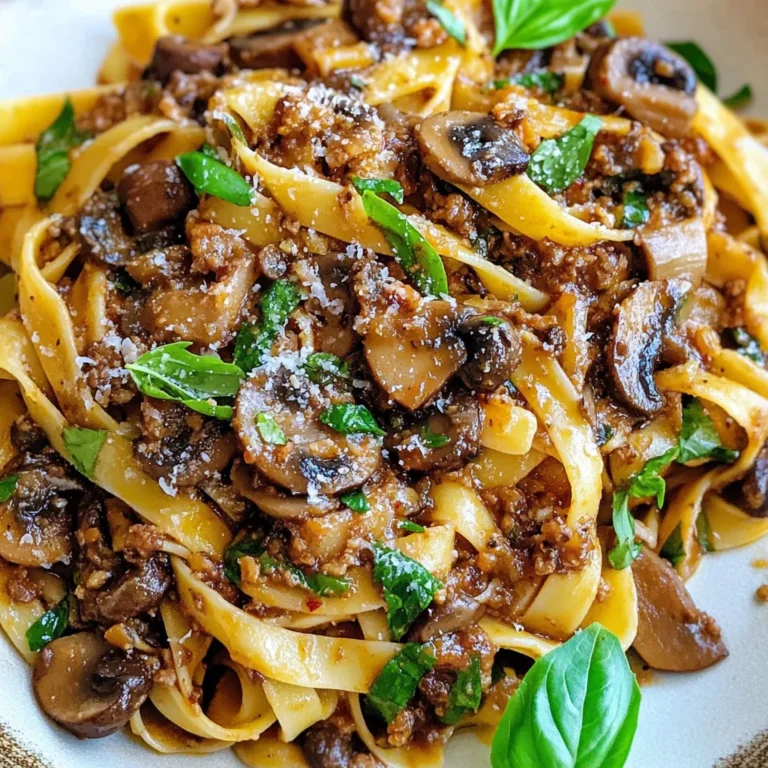 Mushroom Ragu