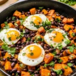 Sweet Potato Breakfast Hash with Black Beans
