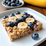 Wholesome Baked Oatmeal with Applesauce (Vegan)