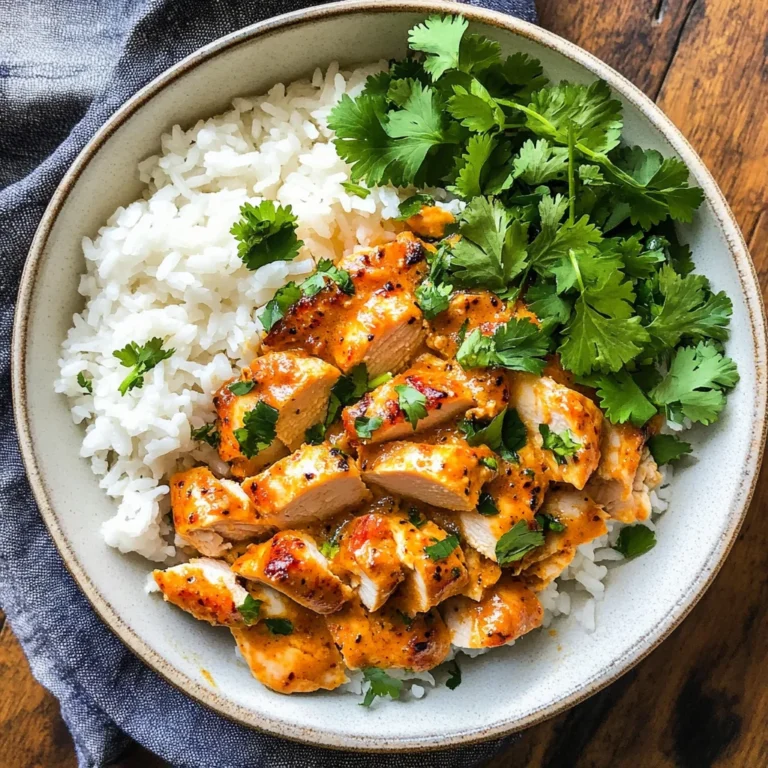 Coconut Chicken Rice Bowl