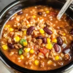 Crock Pot Taco Rice Soup Recipe