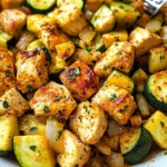Easy Baked Chicken and Zucchini Recipe