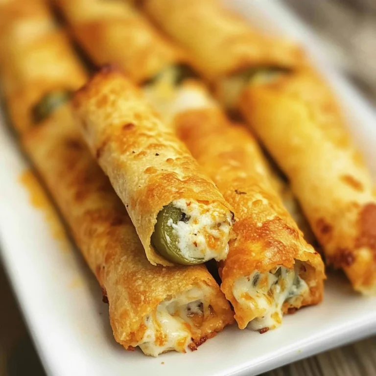 Keto Jalapeño Popper Taquitos