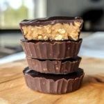 No Bake Peanut Butter Oat Cups