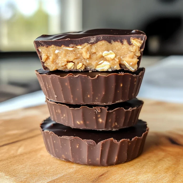 No Bake Peanut Butter Oat Cups