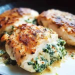 Spinach Stuffed Chicken Breasts