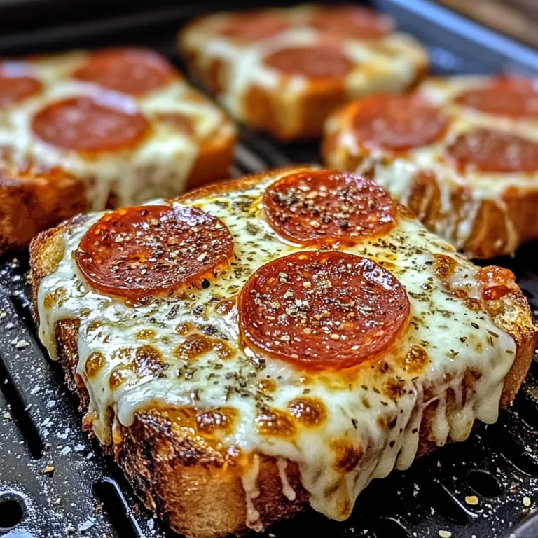 Air Fryer Pizza Toast: Crispy, Cheesy, and Ready in Minutes