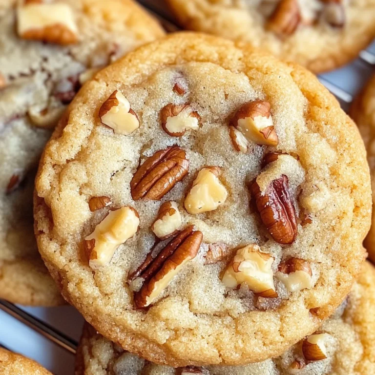 Butter Pecan Cookies