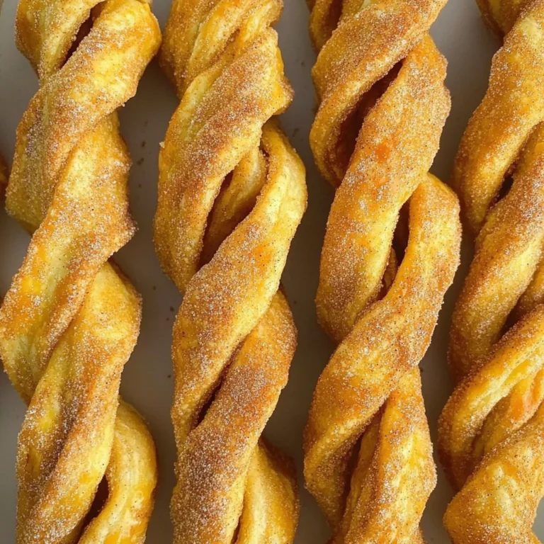Easy Pumpkin Pie Twists