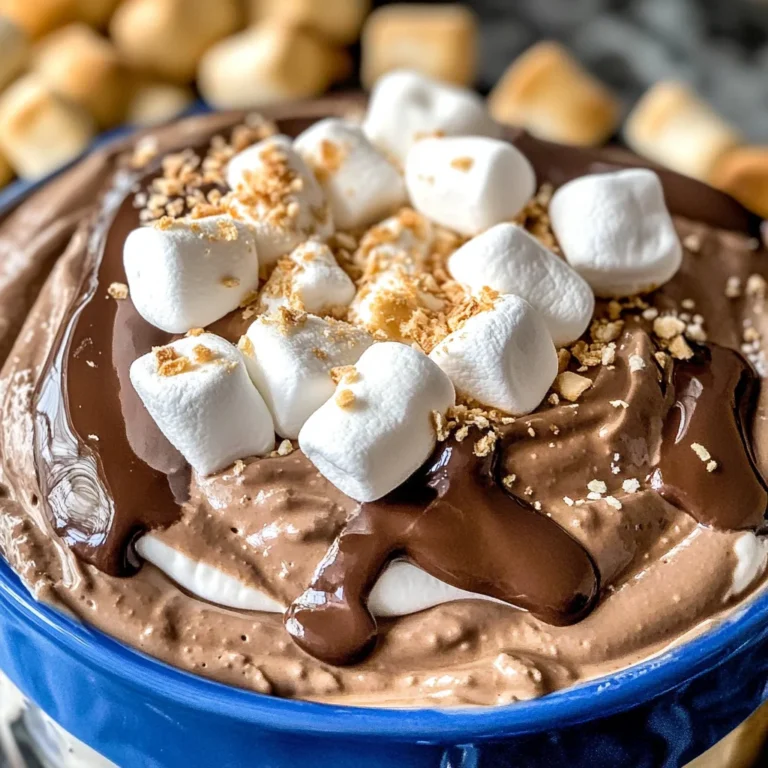 Fluffy S'mores Dip