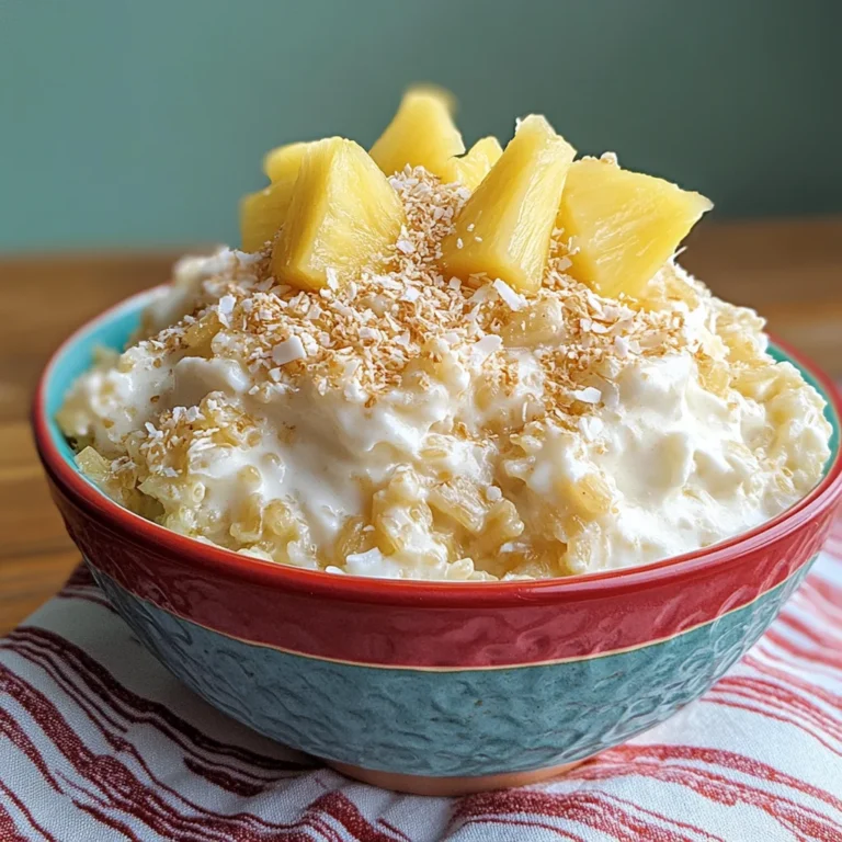 Hawaiian Rice Pudding {aka Rice Hawaiian}
