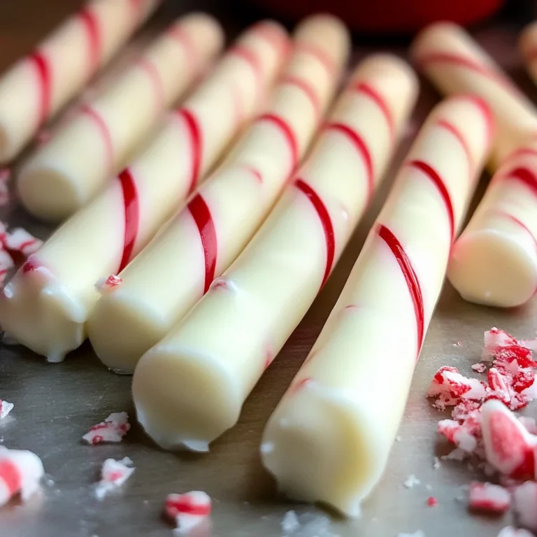 Homemade Christmas Peppermint Sticks